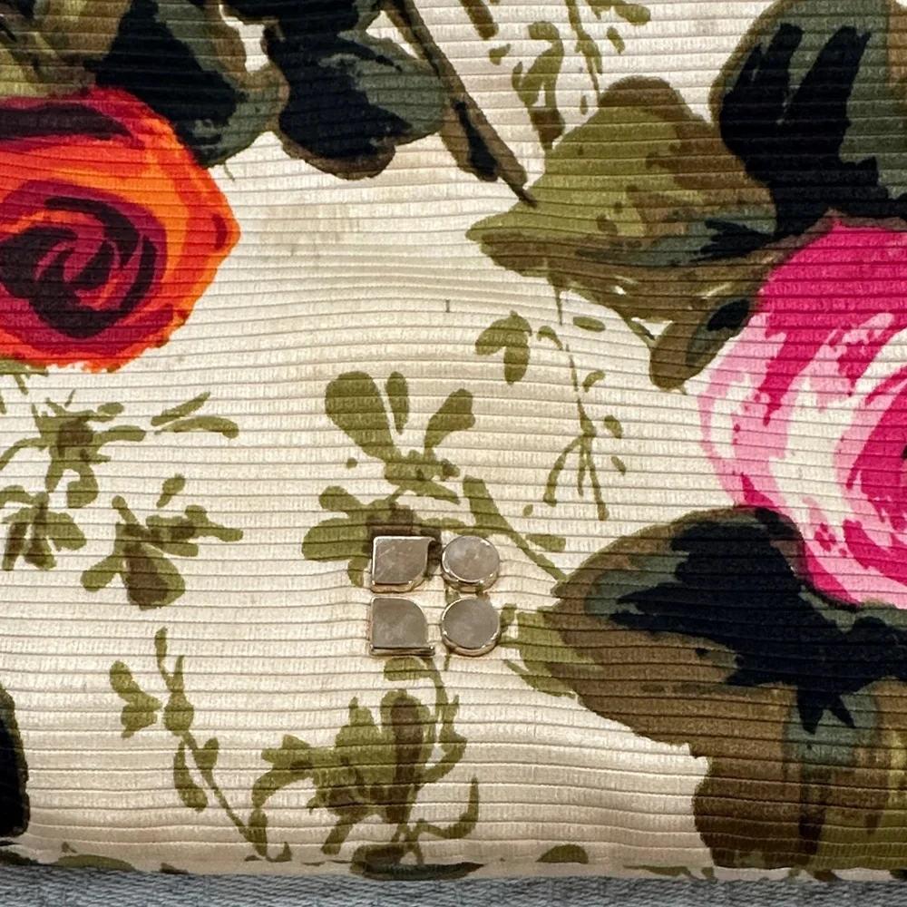 Kate Spade Vintage Floral Tote with Black Handle - Picture 8 of 10